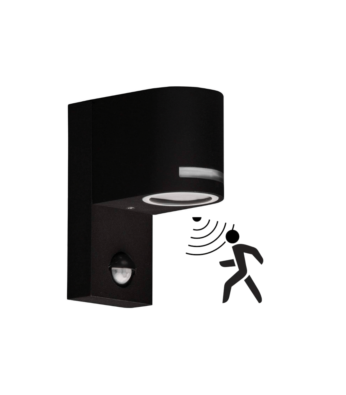 Lumière de sécurité DEL à détecteur de mouvement pour extérieur - Double  tête - 32 W - 6000 K - Blanc