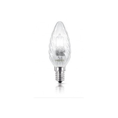 Philips halogène EcoClassic 30 E14 18W BW35 torsadée claire