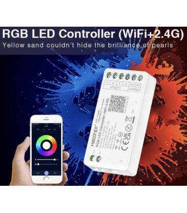 Contrôleur LED RGB WIFI + 2,4G Mi-Light FUT037w