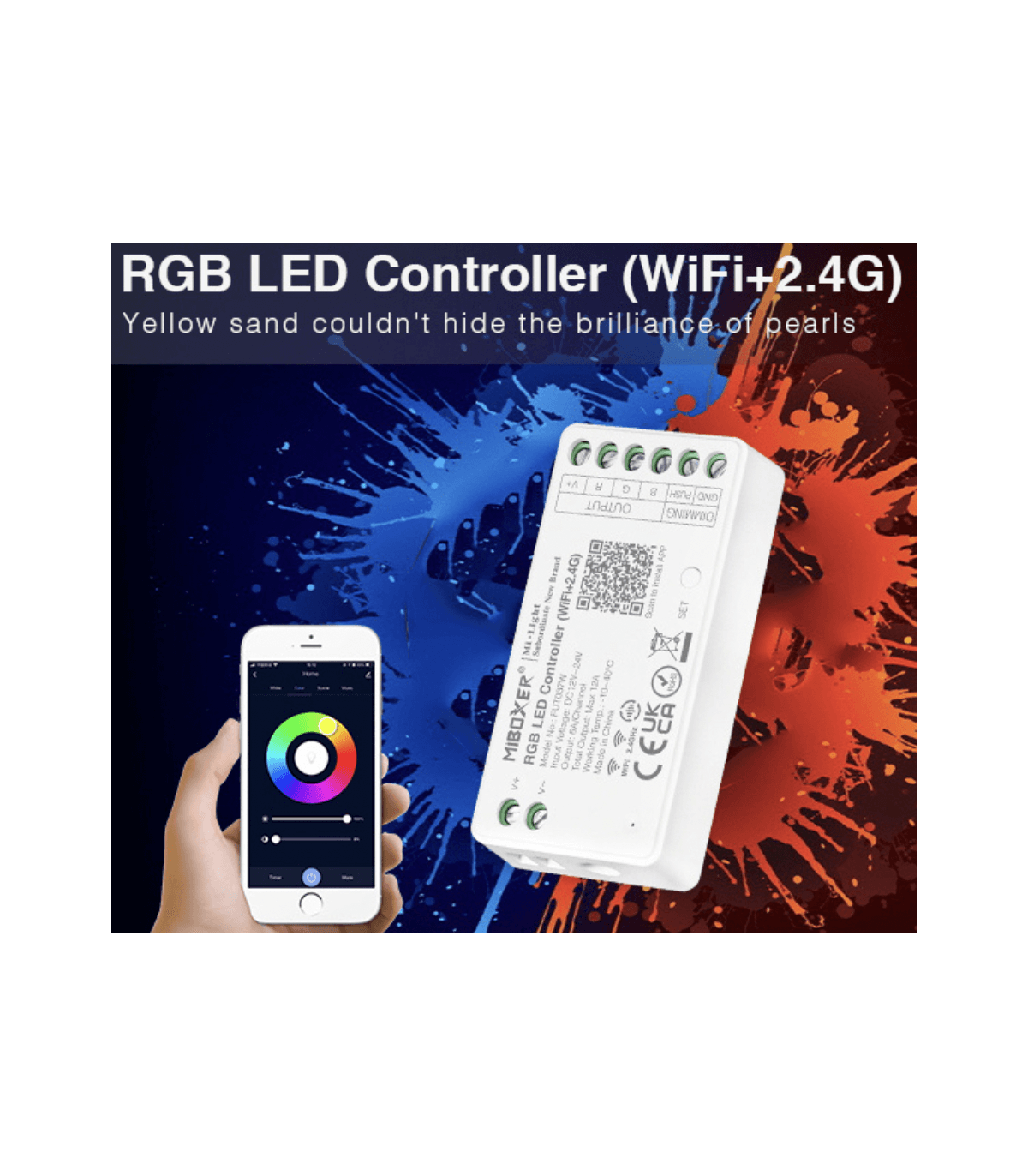 Acheter Kit de bandes LED RGB pour voitures avec contrôle par Wifi