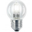 Philips EcoClassic 28W E27 230V P45 CL 1BC Lampe halogène à tension secteur économique pour lustre de forme P45 