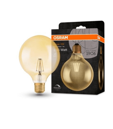 OSRAM Vintage 1906 Led Globe 4.5W substitut 36W blanc trés chaud  E27 962071