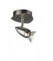 Plafonnier orientable Philips MyLiving MA 5494017PN Nickel Culot GU10