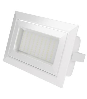Encastré orientable rectangulaire 36W 3600lumens CCT 3k-4k-6k couleur sélectionnable diamètre de perçage 220*125mm