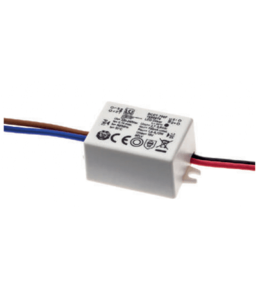 Mini alimentation LED 350MA DE 0,95 À 6,72W ref 1600066