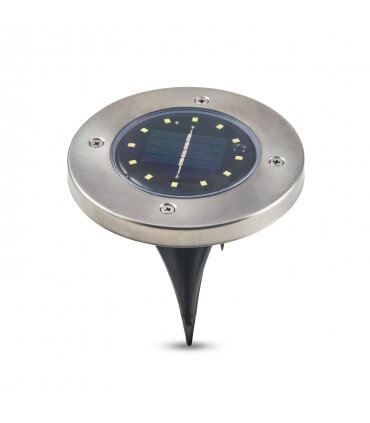 Clavo Borne de sol LED 0.72W solaire pour jardin