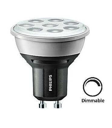 Ampoule LED Philips PAR16 5.3w substitut 50w 355 lumens blanc chaud 2700K dimmable GU10