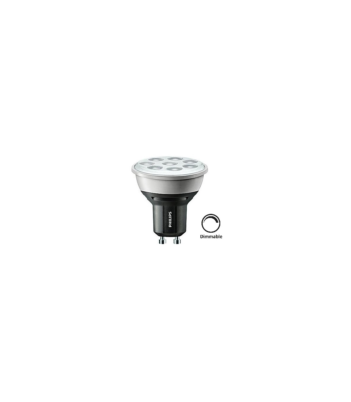 7 Watt GU10 Ampoule LED, Blanc Chaud (2700K)