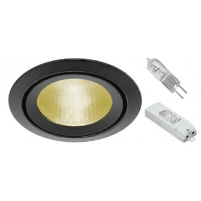 Spot complet pour lampe halogene Gy6.35 12v