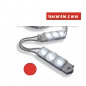 Chaîne de 40 modules 3 leds rouge 0.59W/module Tetra Max RED 3LED - GEMXRD-1 12V IP66 150°