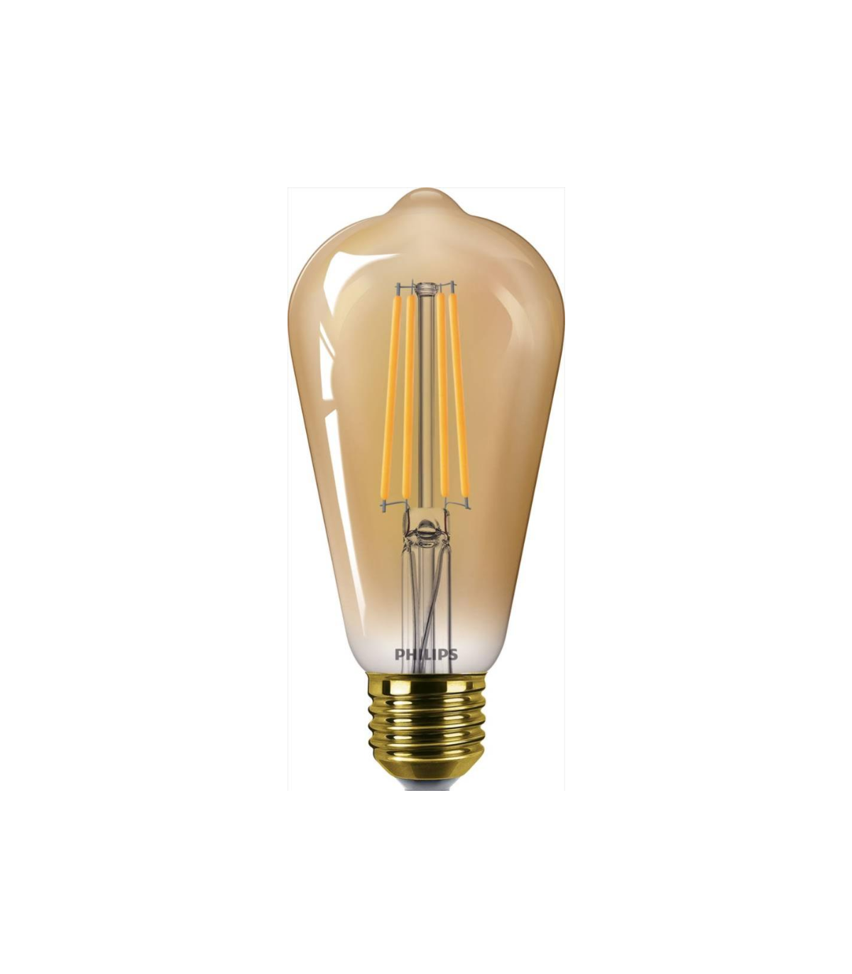 Lot de 2 Ampoules à filament LED Edison, culot E27, 470 lumens