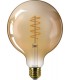 ph337831 Philips LED Classic 7.3w substitut 50W G120 blanc trés chaud 2200k E27 GOLD Dimmable