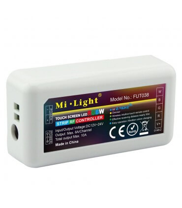 CONTRÔLEUR LED 2.4 GHZ RGBW - MI-LIGHT - MIBOXER - 12/24V FUT038 recepteur