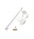 Philips Ledstrips 3w blanc brillant KIT ruban led avec prise pour l' éclairage de meubles, dressing,
