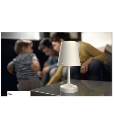Philips My Living Lampe led de table Blanc chaud à piles et interrupteur intégrés 71796/31/P0