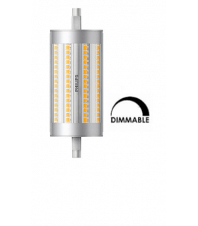Ampoule Philips LEDlinear  17.5W substitut 150W 2460 lumens blanc froid 4000k 118mm R7s