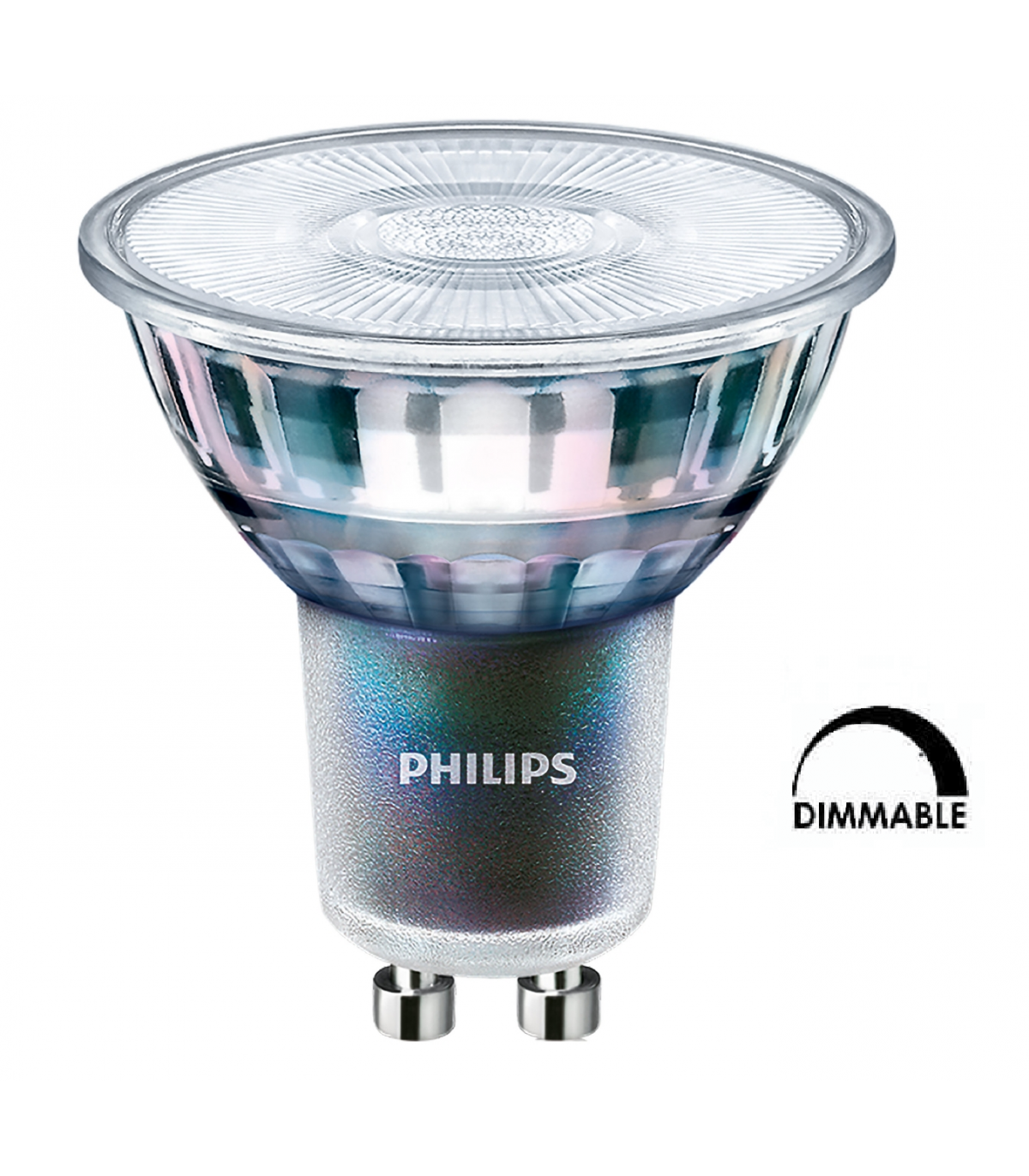 Spot LED Philips blanc froid GU10 4W