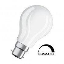 Ampoule LED Osram Standard A75 7.5W substitut 75W 1055lumens blanc chaud 2700K dimmable B22