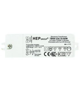 Transformateur électronique Osram ET-ZE 60w/220-240v 60VA PC 12v Dimmable