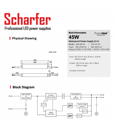 driver led SCH-45-12