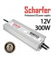 Alimentation LED Métallique SCHARFER 300W 12v 25A Etanche IP67 SCH-300-12