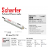 Alimentation LED Métallique SCHARFER 45W 24V Etanche IP67 SCH-45-24