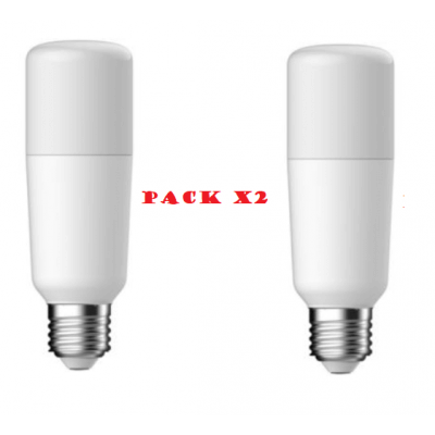 Pack de 2 Ampoules G.E. lighting tubulaire  16W Substitut 100W 1521 lumens Blanc 6500K  E27