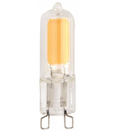 Ampoule LED SYLVANIA capsule 2W substitut 25W 250lumens  sy0028477 Blanc chaud 2700K 220-240V G9