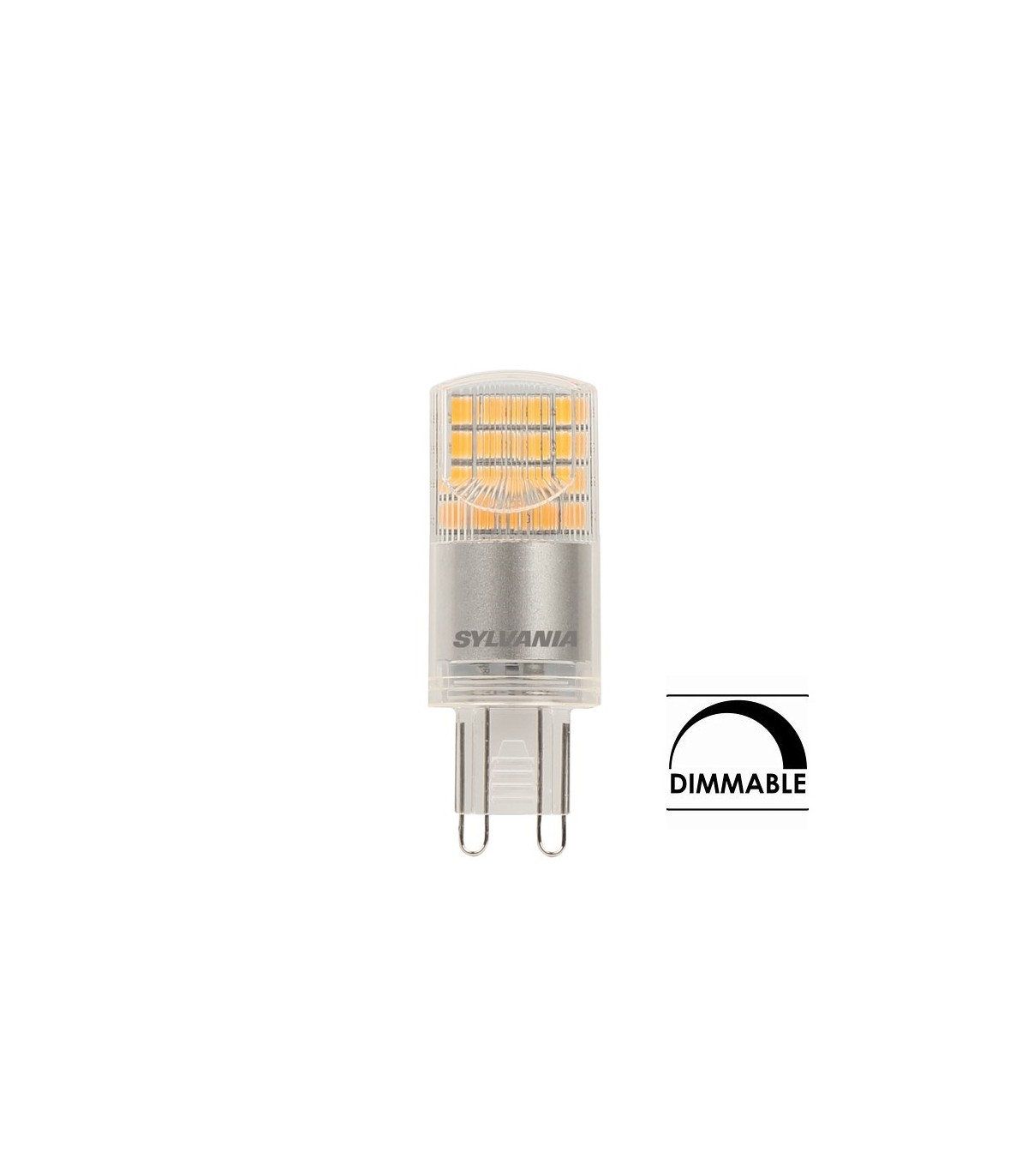 Ampoule capsule LED G9 blanc chaud 350 lm dimmable 3,2 W SYLVANIA