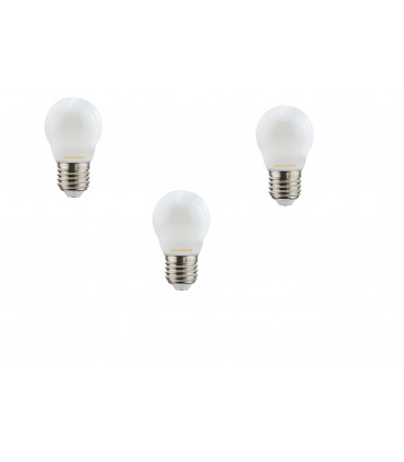 Ampoule LED SYLVANIA Toledo Retro Ball V4 ST BL3 4.5W substitut 40w 470lumens blanc chaud 2700K E27 sy0028572