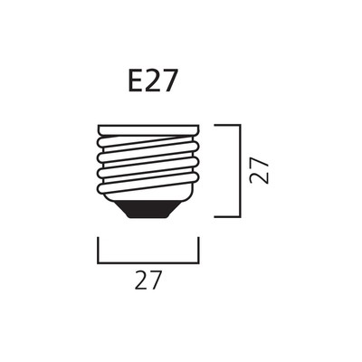 LAES Ampoule Halogène PAR 20, 75W 230V 25° E27 980318