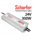 Alimentation LED Métallique SCHARFER 300W 24v 12.5A Etanche IP67 SCH-300-24