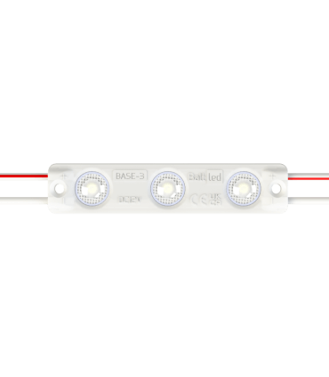 BASE-3 Chaîne de 20 modules 1.2w/module blanc 7000K-7500K 12V IP66 160° BMP-S3-O3UH160CW120-B3