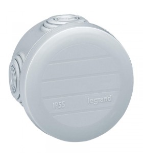 Legrand boite de dérivation PLEXO IP55 forme ronde D.70x45mm 092002