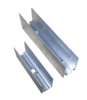 Support de fixation en aluminium pour  Neon flexible 0816