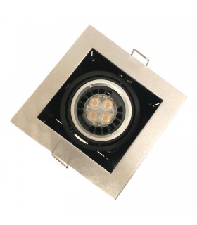 Spot LED orientable 7.5W 3000K blanc chaud 720lumens diamètre de perçage  68mm