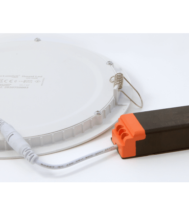 Spot LED encastré ROUND 24W 1680 lumens 4200K blanc froid diamètre de perçage 285mm