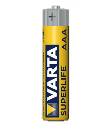 Varta Superlife piles AA Alot de 4 piles R03 1.5V