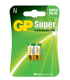 GP Super piles taille N lot de 2 piles 1,5V
