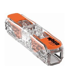 Borne à leviers Inline Wago 2211-2411