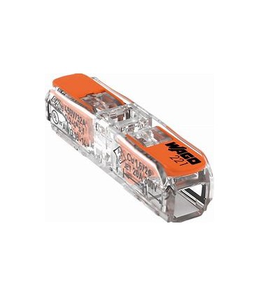 Borne à leviers Inline Wago 2211-2411