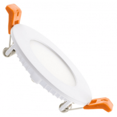 Spot LED encastré ROUND 6W 420 lumen 3000K blanc chaud diamètre de perçage 105mm