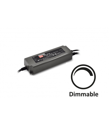 Alimentation LED Mean Well 120W 24V 5A Dimmable IP67 PWM-120-24