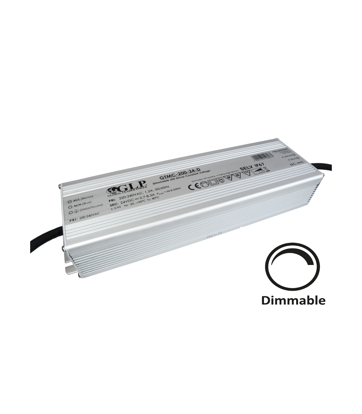 Alimentation 24V compacte - de 24 W à 400 W - IP67 400 W