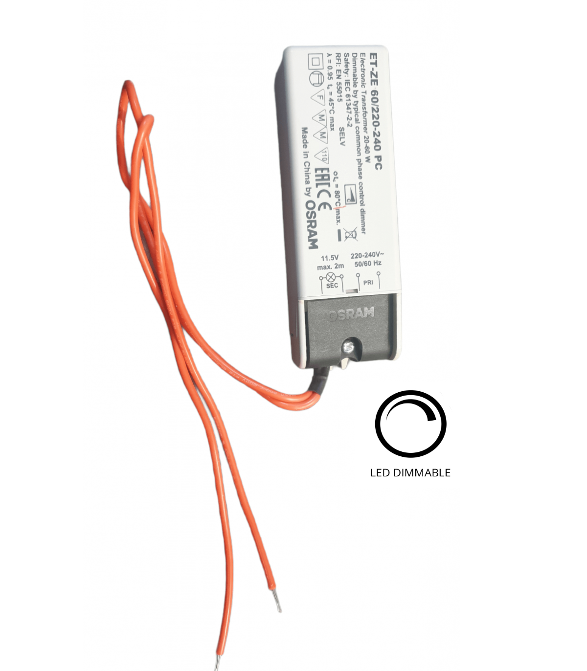 Transformateur dimmable pour ruban LED 24V (de 36 à 150 Watts) - ®