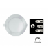 Downlight LED LUXEN 12w Blanc 6500k 1055lm 3 modes d'éclairage diamètre de perçage 108mm