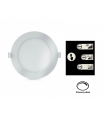 Downlight LED LUXEN 12w Blanc 6500k 1055lm 3 modes d'éclairage diamètre de perçage 108mm