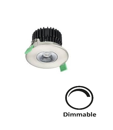 Spot LED orientable Dimmable 8W 3000K blanc chaud 660lumens