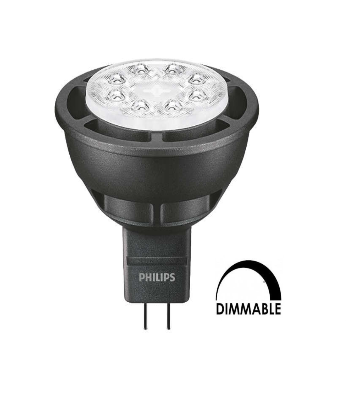 Ampoule LED dimmable PHILIPS Master GU5.3 36° 7,5W(=50W) 660lm