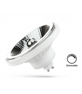 Ampoule spectrum ar111 12W substitut 100W 1100 lumen blanc froid 4000K dimmable  GU10